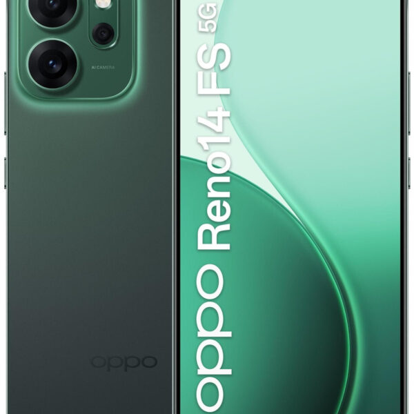 OPPO Reno14 FS 5G 512GB verde - Como nuevo