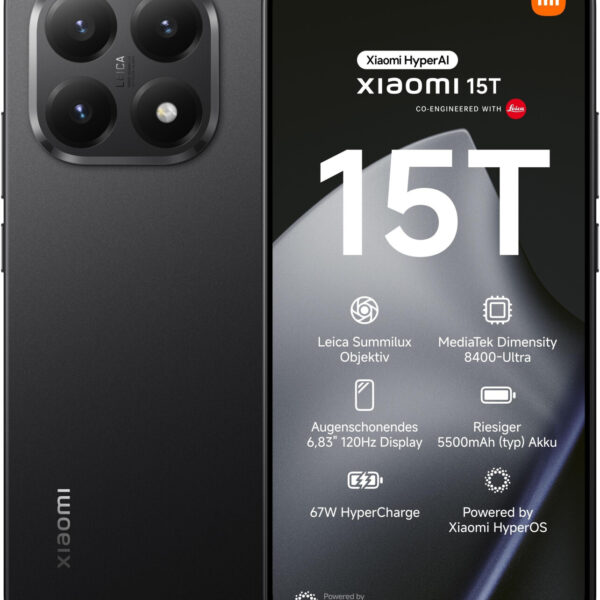 Xiaomi 15T 512GB negro - Nuevo