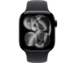 Apple Watch Series 11 GPS 42 mm aluminio negro azabache correa deportiva negra S/M - Nuevo - Imagen 3