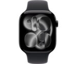 Apple Watch Series 11 GPS 46 mm aluminio negro azabache correa deportiva negra S/M - Nuevo - Imagen 3