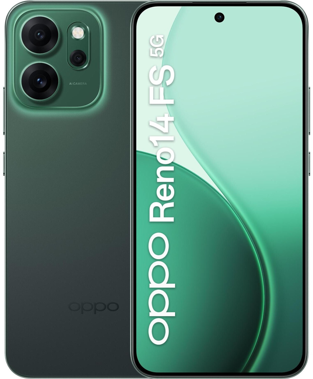 OPPO Reno14 FS 5G 512GB verde - Nuevo sin sello OPPO Reno14 FS 5G 512GB verde - Nuevo sin sello - Imagen 1
