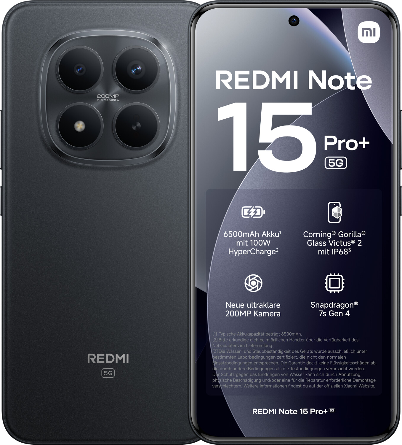 Xiaomi Redmi Note 15 Pro Plus 8GB 256GB negro - Nuevo Xiaomi Redmi Note 15 Pro Plus 8GB 256GB negro - Nuevo - Imagen 1