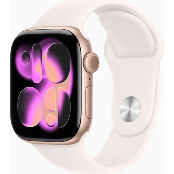 Apple Watch Series 11 GPS 42 mm aluminio oro rosa correa deportiva rosa rubor S/M - Nuevo