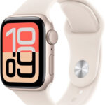 Apple Watch SE 3 GPS 40 mm blanco estrella correa deportiva blanco estrella S/M - Nuevo