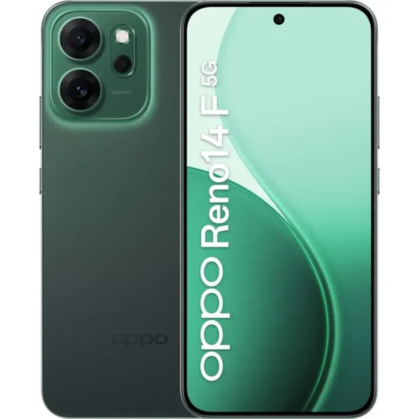 OPPO Reno14 F 5G 256GB verde - Nuevo