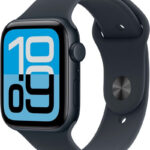 Apple Watch SE 3 5G 44 mm medianoche correa deportiva medianoche S/M - Nuevo