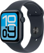 Apple Watch SE 3 5G 44 mm medianoche correa deportiva medianoche S/M - Nuevo