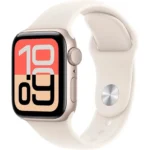 Apple Watch SE 3 GPS 40 mm blanco estrella correa deportiva blanco estrella S/M - Nuevo
