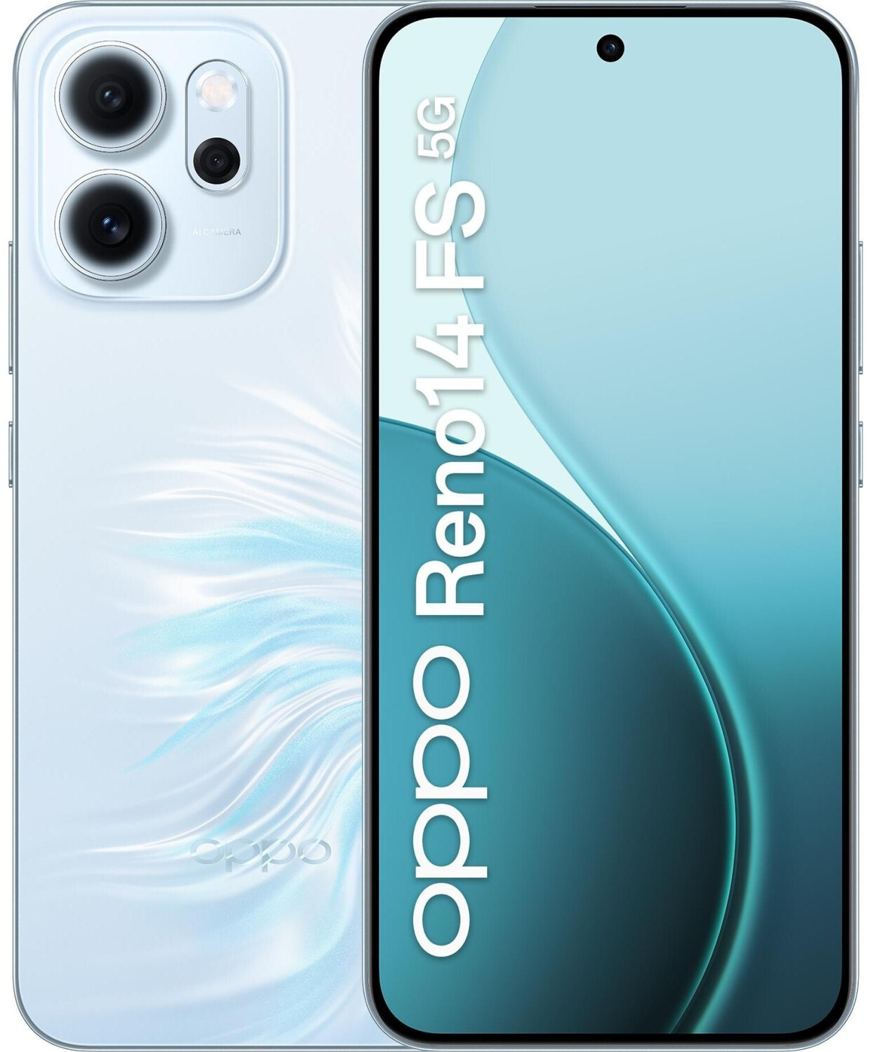OPPO Reno14 FS 5G 12 GB 512 GB azul - Como nuevo (Batería: 100%) OPPO Reno14 FS 5G 12 GB 512 GB azul - Como nuevo - Imagen 1