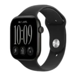 Apple Watch Series 12 GPS 46mm aluminio negro correa deportiva negra M/L - Nuevo