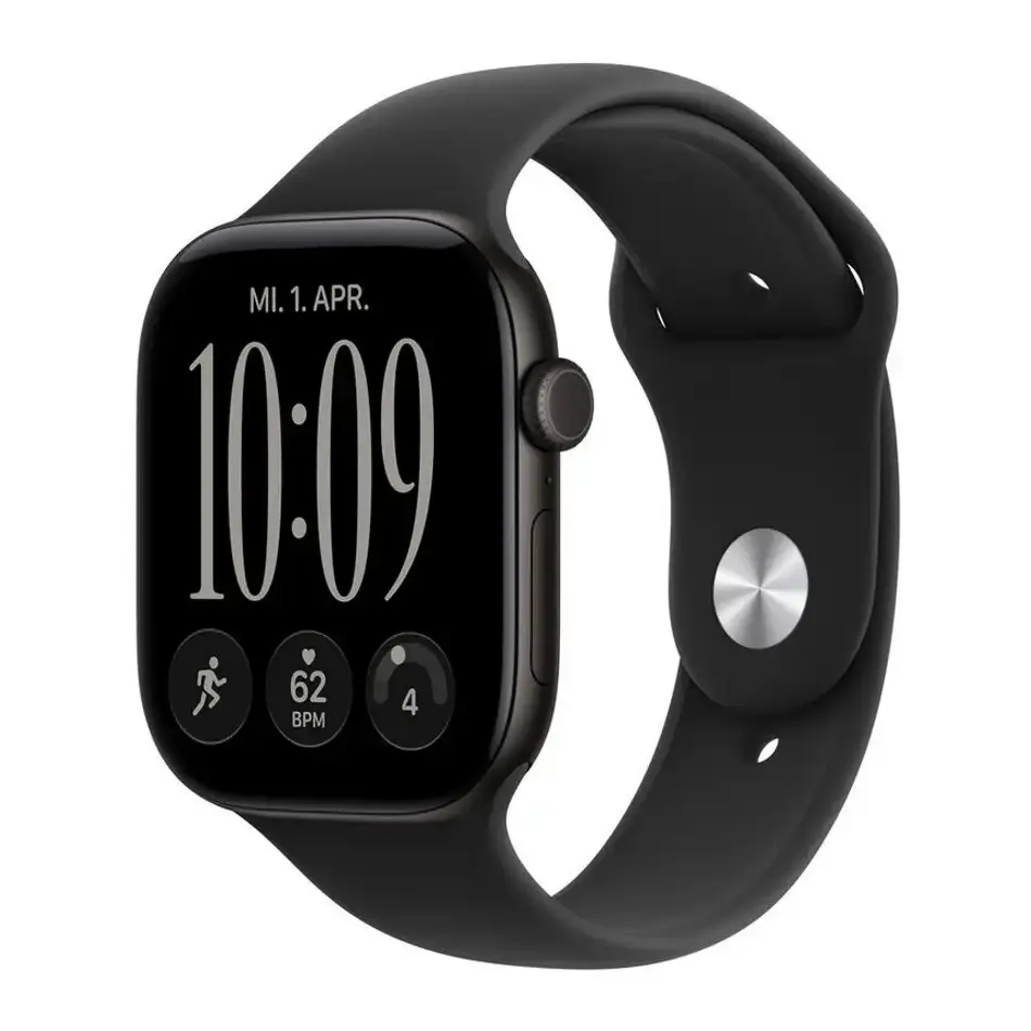 Apple Watch Series 12 GPS 46mm aluminio negro correa deportiva negra M/L - Nuevo Apple Watch Series 12 GPS 46mm aluminio negro correa deportiva negra M/L - Nuevo - Imagen 1