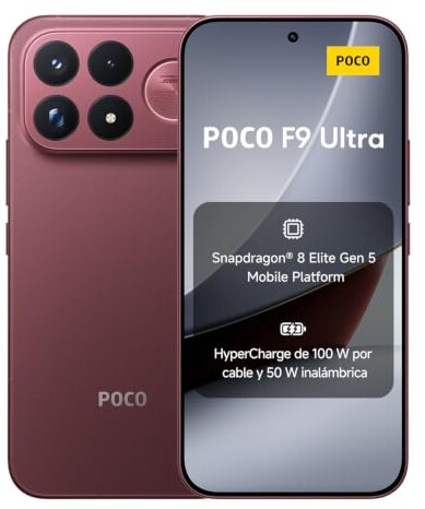 Xiaomi POCO F9 Ultra 16GB 512GB Dark Cherry - Nuevo Xiaomi POCO F9 Ultra 16GB 512GB Dark Cherry - Nuevo - Imagen 1