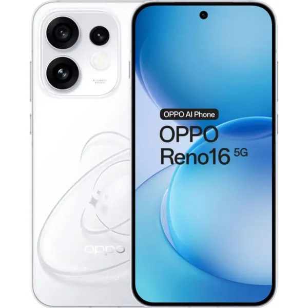 OPPO Reno16 8GB 512GB Pop White - Nuevo