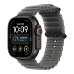 Apple Watch Ultra 4 titanio negro correa Ocean negra translúcida - Nuevo