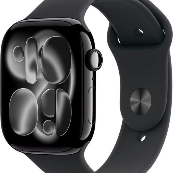 Apple Watch Series 11 5G 46 mm aluminio negro azabache correa deportiva negra M/L - Nuevo
