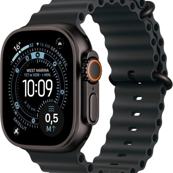 Apple Watch Ultra 3 titanio negro correa Ocean negra - Nuevo