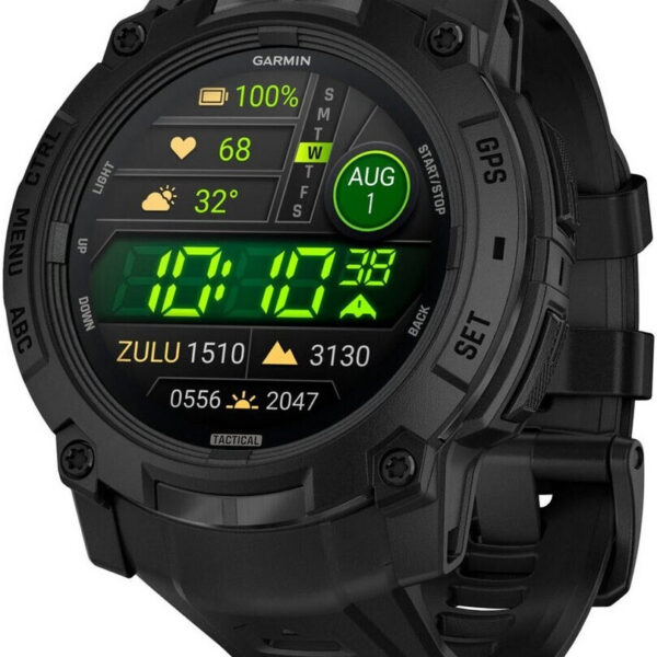 Garmin Instinct 3 AMOLED 50mm Black Tactical Edition - Nuevo