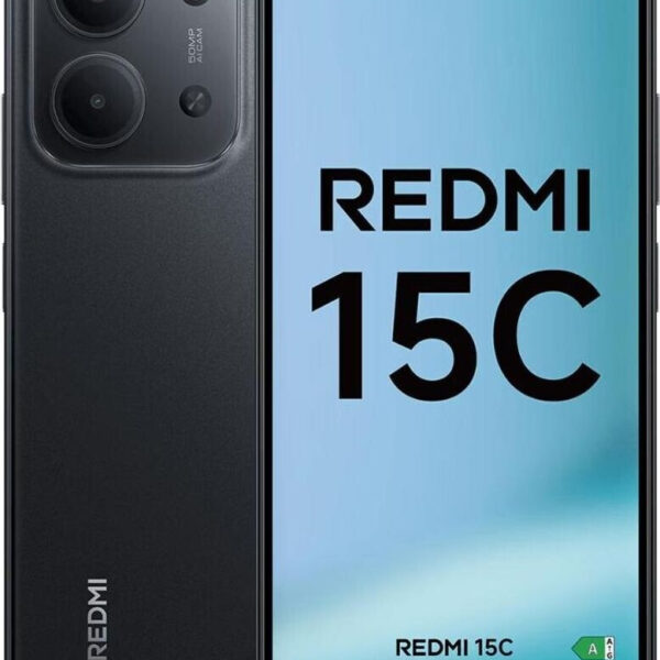 Xiaomi Redmi 15C 4G 128GB negro