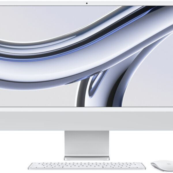 Apple iMac 24" M3 [2023] (MQRJ3Y/A) plateado