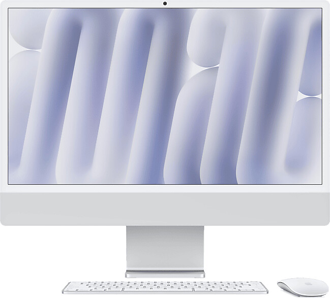 Apple iMac 24" M4 [2024] (MWUV3Y/A) plateado