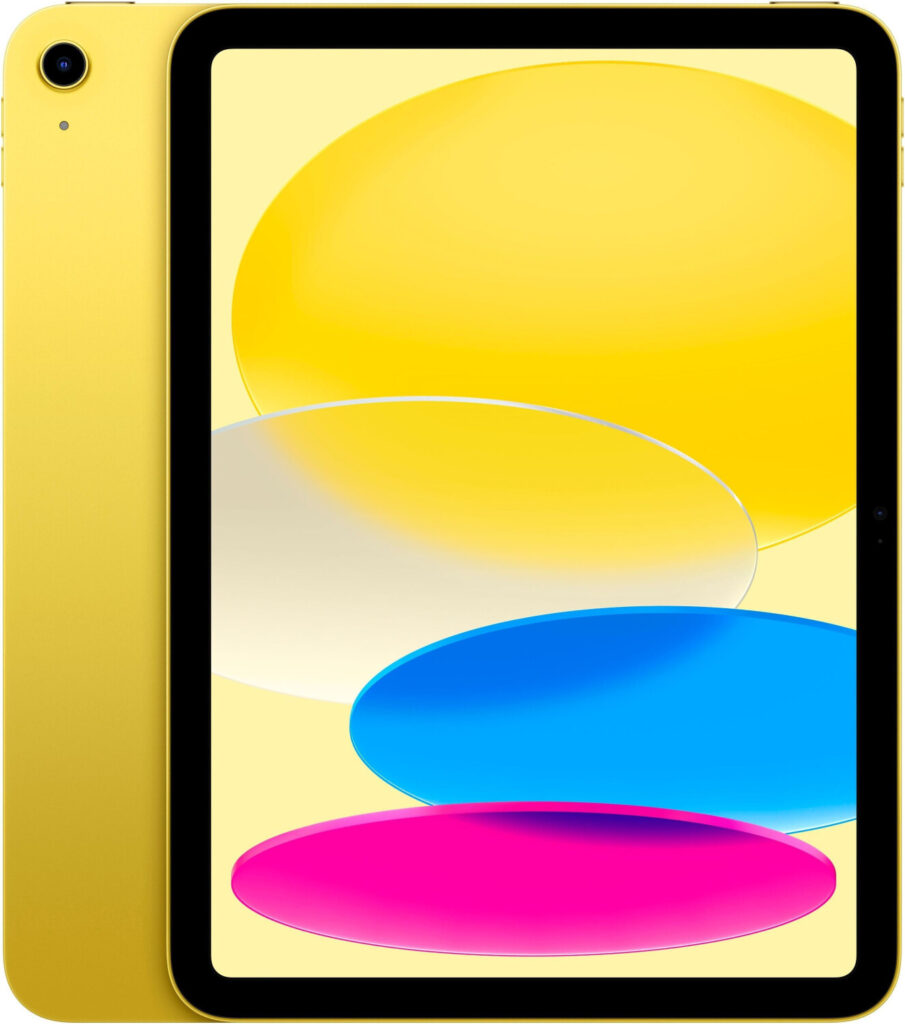 Apple iPad (2022) 256GB WiFi amarillo sin cargador