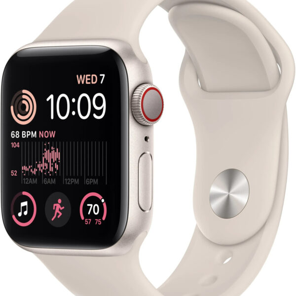 Apple Watch SE 2022 4G 40 mm aluminio beige correa deportiva beige