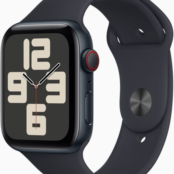 Apple Watch SE 2022 4G 44 mm medianoche correa deportiva medianoche M/L