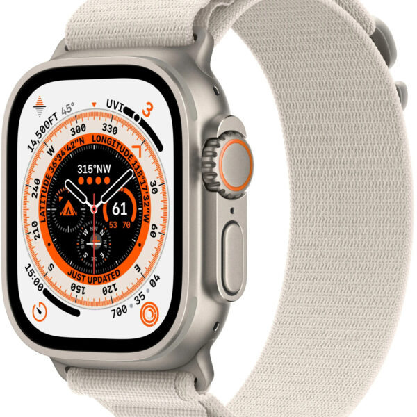 Apple Watch Ultra titanio correa loop alpine beige pequeña