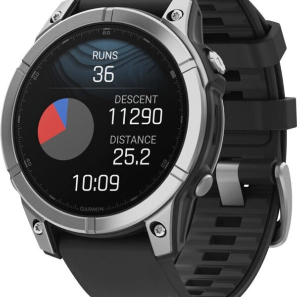 Garmin fenix® EStainless steel Black Stainless steel Black Nuevo