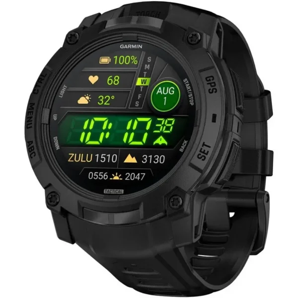 Garmin Instinct 3 AMOLED 50mm Black Tactical Edition - Nuevo