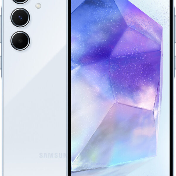 Samsung Galaxy A55 256GB + cargador azul