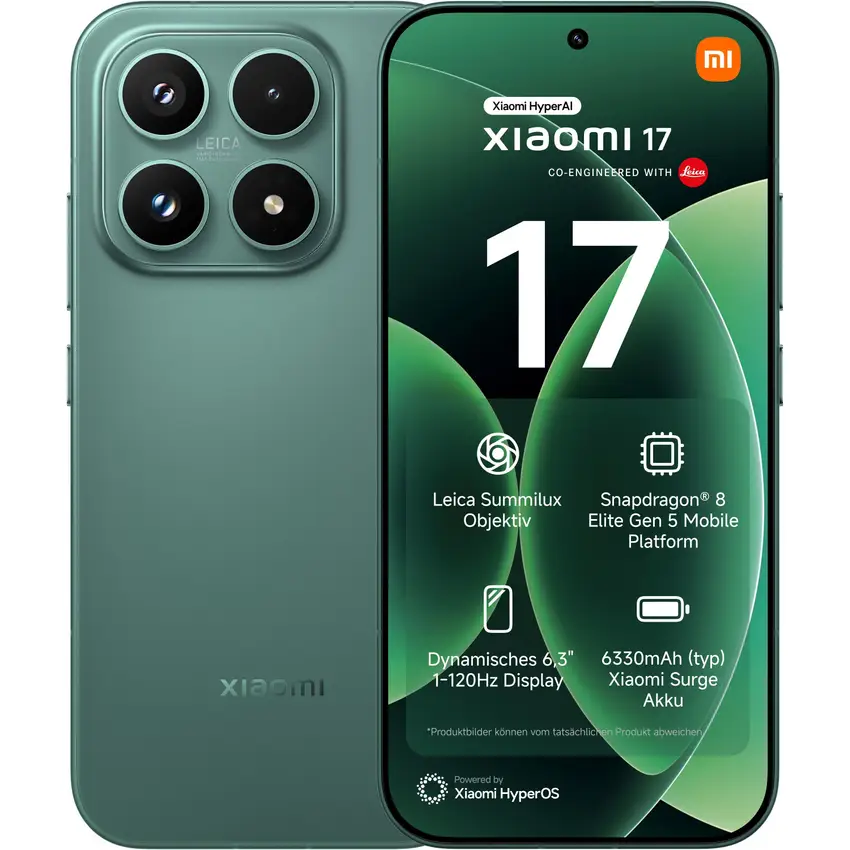 xiaomi-17-12gb-512gb-verde-nuevo-chollo Xiaomi 17 12GB 512GB verde - Nuevo - Imagen 1