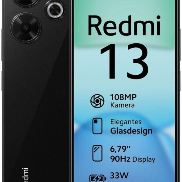 Xiaomi Redmi 13 256GB negro