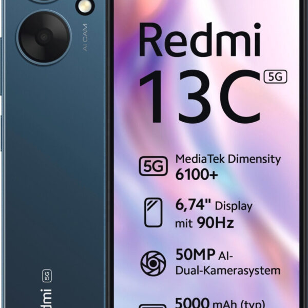 Xiaomi Redmi 13C 5G 128GB azul