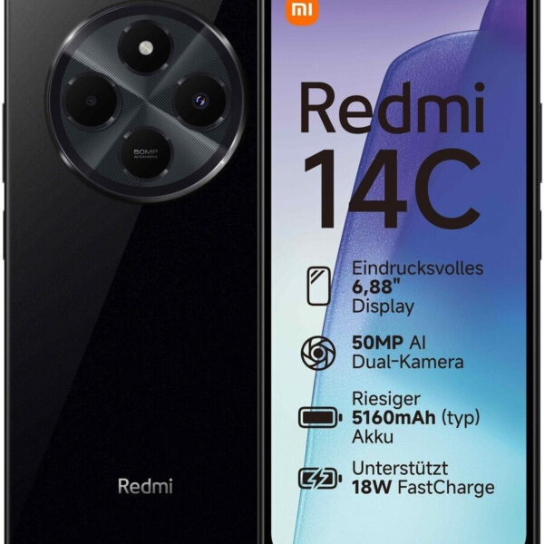 Xiaomi Redmi 14C 4GB 128GB negro