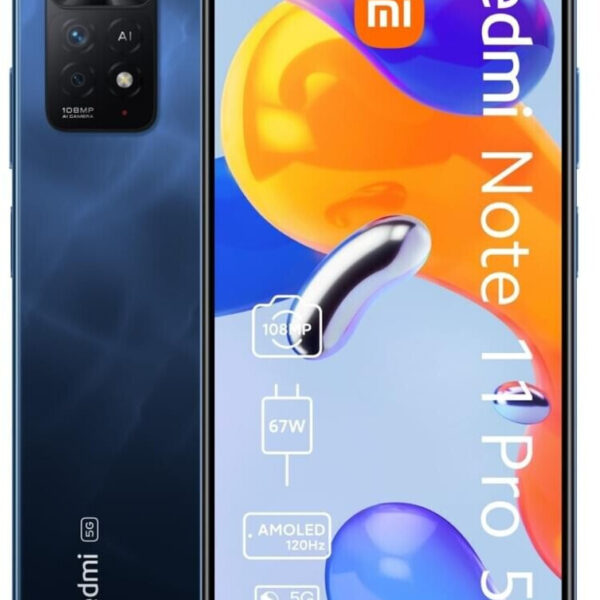 Xiaomi Redmi Note 11 Pro 5G 6/64 GB azul