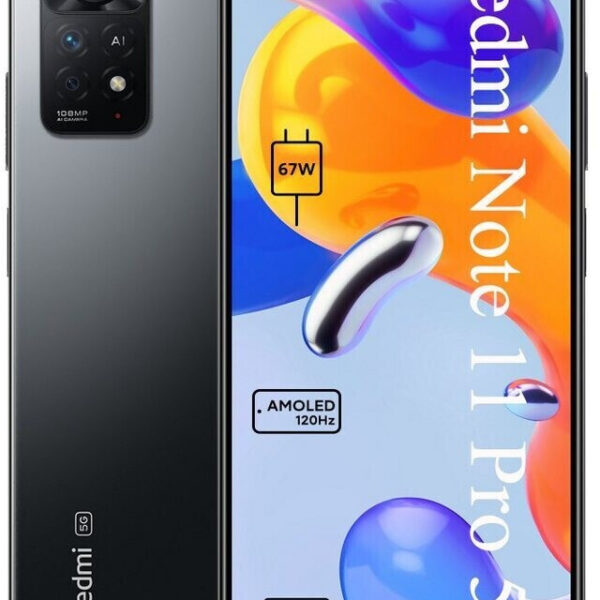 Xiaomi Redmi Note 11 Pro 5G 8/128 GB gris