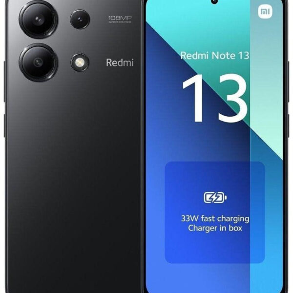 Xiaomi Redmi Note 13 4G 256GB negro