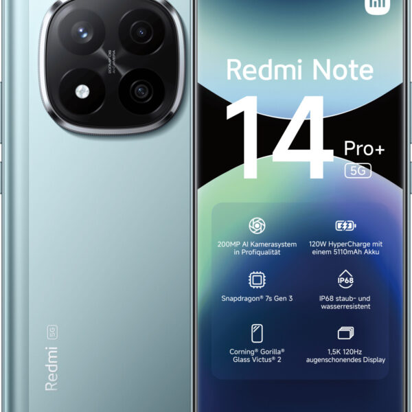 Xiaomi Redmi Note 14 Pro Plus 5G 256GB azul